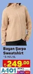 BAYAN ŞARPA SWEATSHİRT BAYAN ŞARPA SWEATSHİRT
